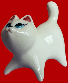 Фигурка декорат. "Кошка Мурка" 5.3х3.3х6см