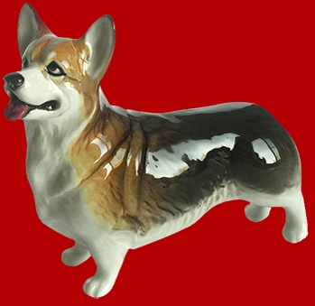 Фигурка декорат. "Вельш-корги" 8x3x9см