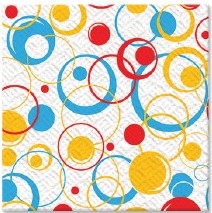 Салфетки с рисунком в ассортименте 50шт