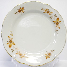 Тарелка мелкая 20см "Золотоцвет"