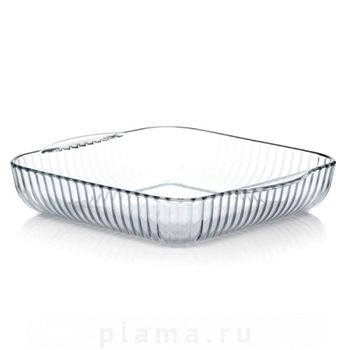 Форма д/запек. квадратная 3.2л  317*282мм рифленая