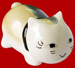 Фигурка декорат. "Кот аниме Нянко" 7см