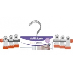 Набор вешалок для брюк/юбок NEO ORANGE 30см 3шт.