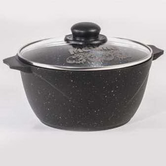 Кастрюля 2л АП Гранит black Кастрюля 2л АП Гранит black