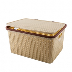 Ящик АРТЛАЙН 30л с крышкой 460*345*245мм