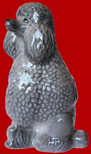 Фигурка декорат. "Пудель" 9x3x5см