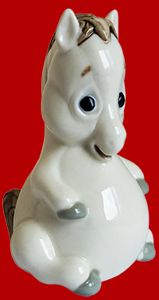 Фигурка корич декорат. "Жеребчик мальчик" 6х4х4.5см