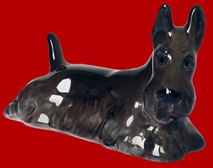 Фигурка декорат. "Скотчтерьер" 4x3x6см