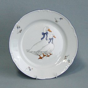 Тарелка десертная ГУСИ 19см