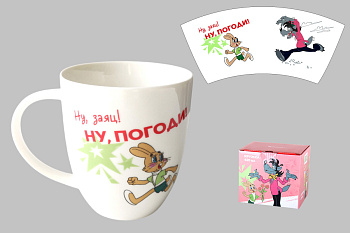 Кружка 420мл под.уп. "Ну, Погоди!"
