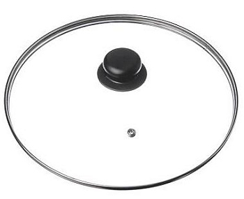 Крышка  16см с пароотводом мет.ободок Крышка  16см с пароотводом мет.ободок