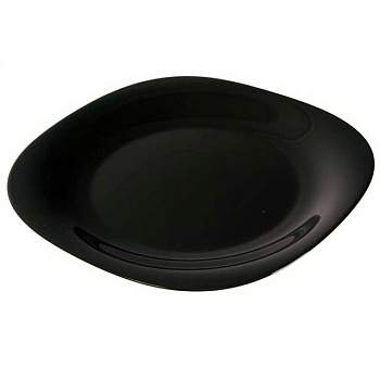 Тарелка обеденная КАРИН 26см черная (12)