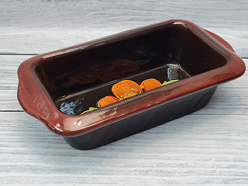 Емкость прямоуг. 1л "МАК черный" 27*14.5 h6.5см (9)