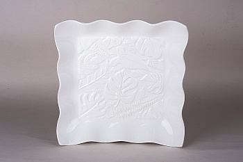 Тарелка обеденная 25.5х25.5см ф.квадрат