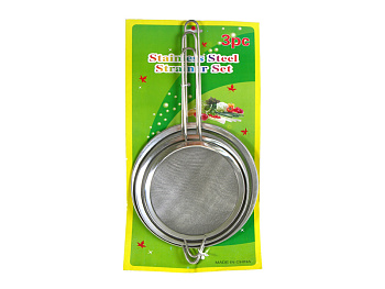 Набор металлических сит  3шт. 8-10-12см