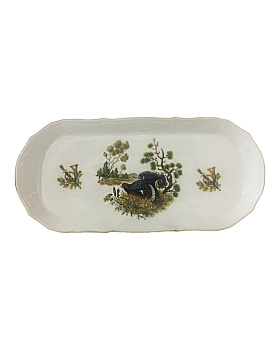 Поднос прямоугольный 37см "Охота"