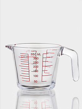 Кувшин мерный «Классика» 350мл 15x10.5x9см