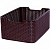 Корзина RATTAN STYLE BOX M темно-коричневая Корзина RATTAN STYLE BOX M темно-коричневая