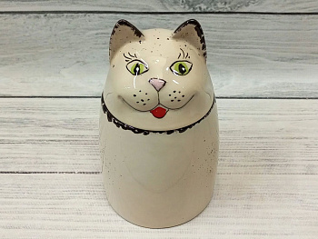 Банка для хранения Котейка Ностальгия 0.9л 11.5*20см