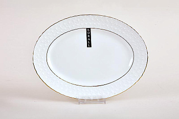 Блюдо овальное 20см "Снежная королева" Блюдо овальное 20см "Снежная королева"