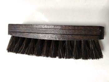 Щетка для обуви из натурального волоса 140*38 4-х рядная