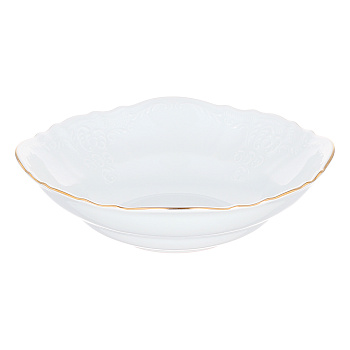 Салатник 23см "Отв. золотом"