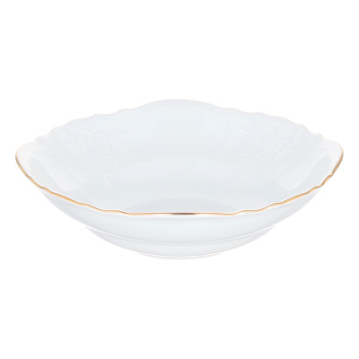 Салатник 23см "Отв. золотом"