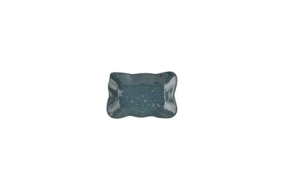 Блюдо овальное STONE TURQUOISE синий 26см