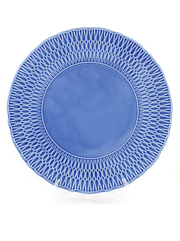 Тарелка 28см "Sofia синяя"