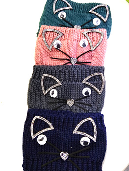 Повязка вязаная для головы