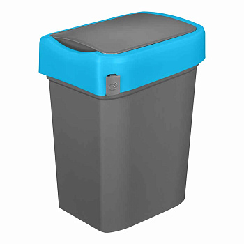 Контейнер для мусора  "smart bin" 25л синий