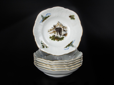 Салатник 19см "Охота"