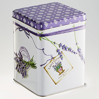 Жест. банка "Лаванда-1" 87*87h114мм 860мл