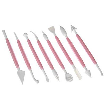 Набор кулинарный для декорирования 8пр 16.5см пластик