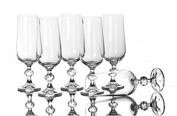 Бокал для шампанского КЛАУДИЯ 180мл Бокал для шампанского КЛАУДИЯ 180мл