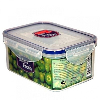 Контейнер гермет. 700мл с защелками