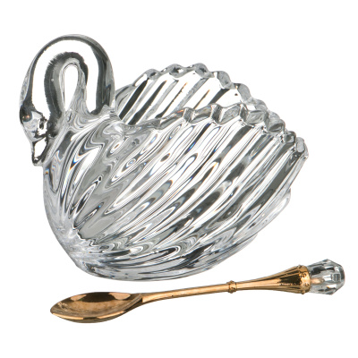 Икорница  11.5*6.5*9.5см  + ложка метал.