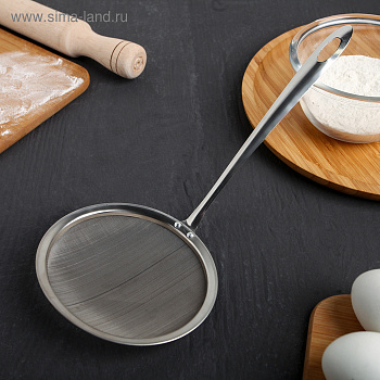 Сито с длинной ручкой 30*13см