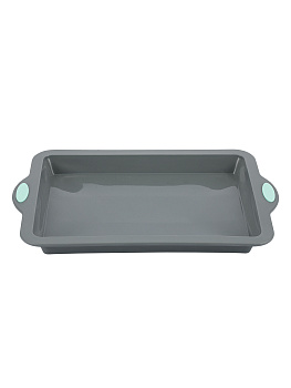Противень с мет.каркасом 38х25.2х3.7см SILICONE Противень с мет.каркасом 38х25.2х3.7см SILICONE