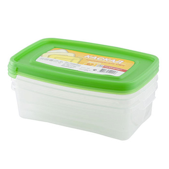 Набор контейнеров КАСКАД для СВЧ 3шт 0.7л