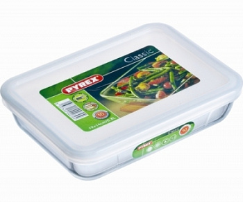 Блюдо прямоугольное с крышкой Cook Freez 19x14x4см 0.8л Блюдо прямоугольное с крышкой Cook Freez 19x14x4см 0.8л