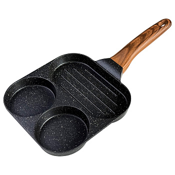 Сковорода 18.5см для завтраков Nordic Stone антипригарное покрытие