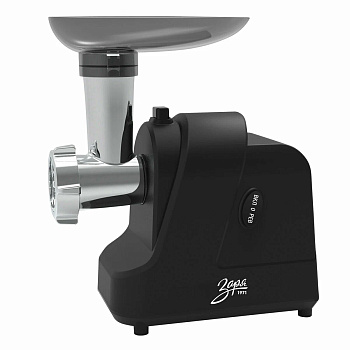 Мясорубка электрическая 1000Вт 1.5кг/мин реверс  2 решетки 3,5мм  2 насадки кабель 1м