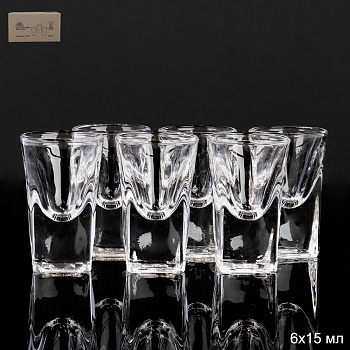 Набор стопок 6шт 15мл