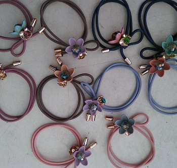 Резинка для волос 2 нити CH-T372