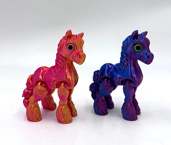 Фигурка 3D лошадь