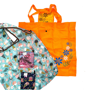 Сумка авоська в чехле 42*40см