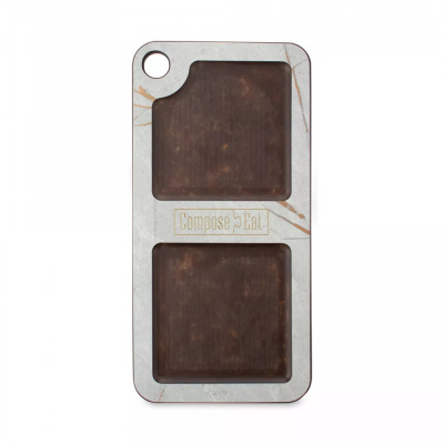 Подставка кухонная универсальная 20х10см мраморный Грейс