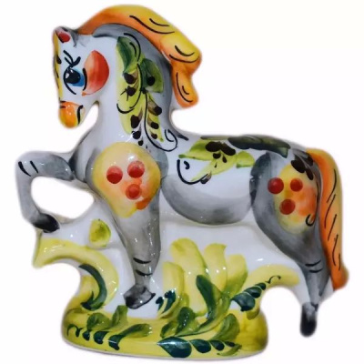 Фигурка "Лошадь" цветная 14*15*5.5см
