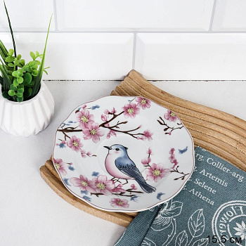 Блюдце 15.5см Сакура